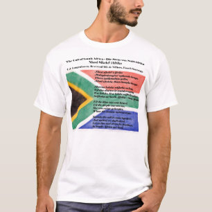 T-shirt L'hymne national sud-africain