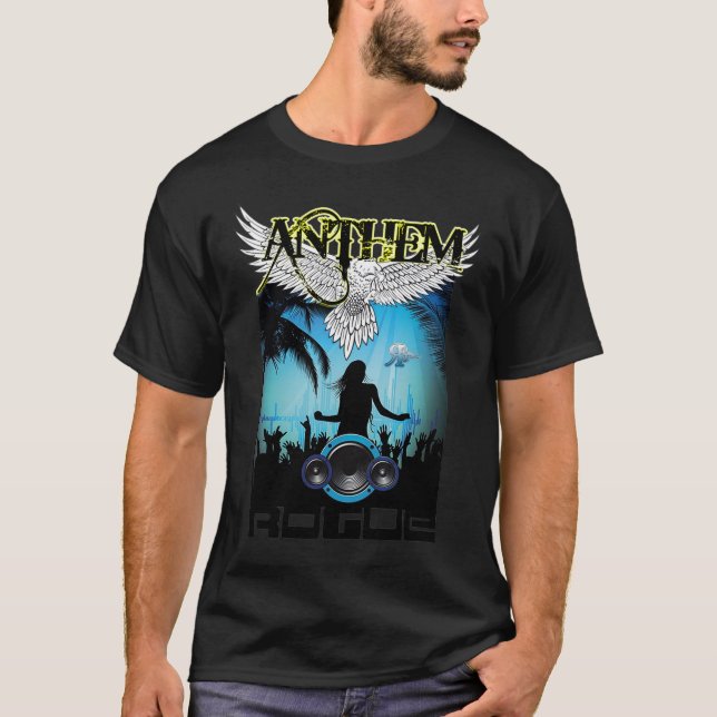 T-shirt L'hymne non fiable (Devant)