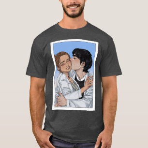 T-shirt L'hypothèse de l'amour Olive and Adam