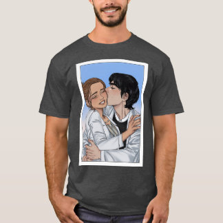 T-shirt L'hypothèse de l'amour Olive and Adam