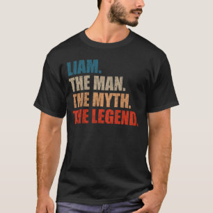 T-shirt Liam l'homme le mythe la légende