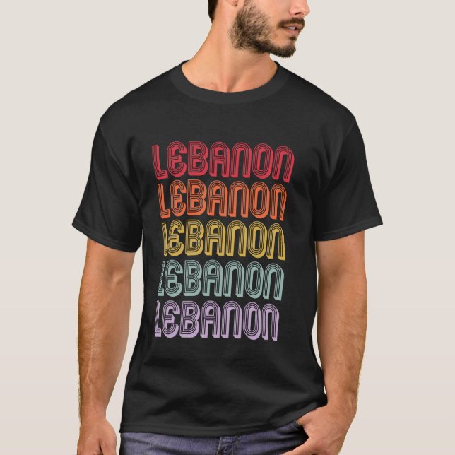 T-shirt Liban (Devant)