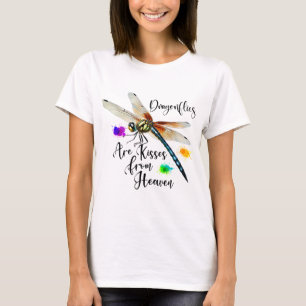 T-SHIRT LIBELLULE COLORÉE À L'AQUARELLE & INSPIRATION
