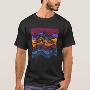 T-shirt Libellule Mandala Coloré Paix Zen Yoga Chakra O