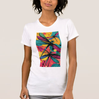 T-shirt Libellules Pop Art