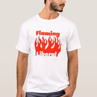 T-shirt libéral flamboyant