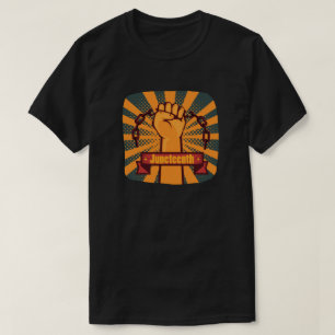T-shirt Libération de Juneteenth