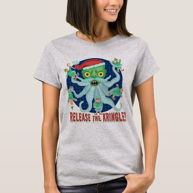 T-shirt Libération drôle du père noël de Noël le Kringle (Devant)