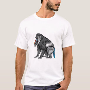 T-shirt Libérer la force intérieure : Mandrill puissant