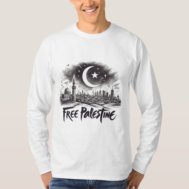 T-shirt Libérer la Palestine (Devant)