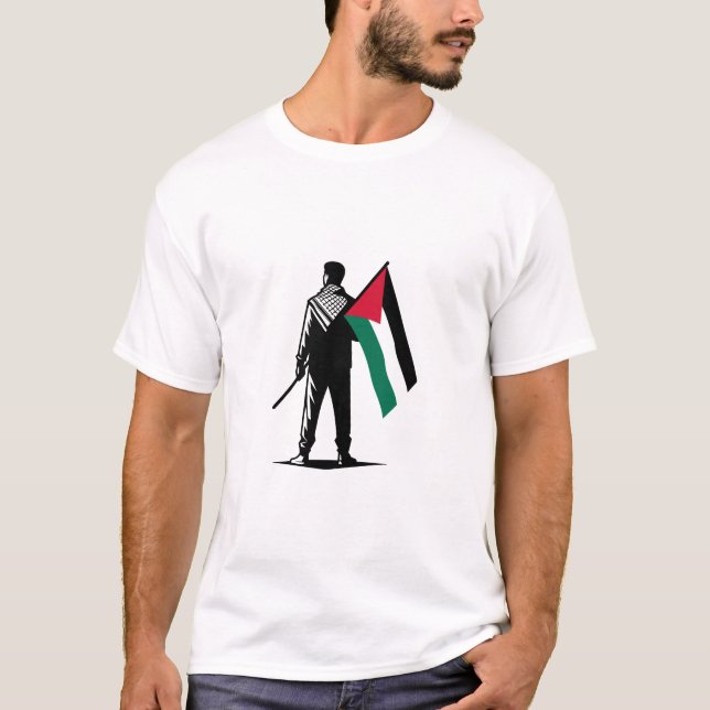 T-shirt Libérer la Palestine | Tee de soutien aux droits d (Devant)