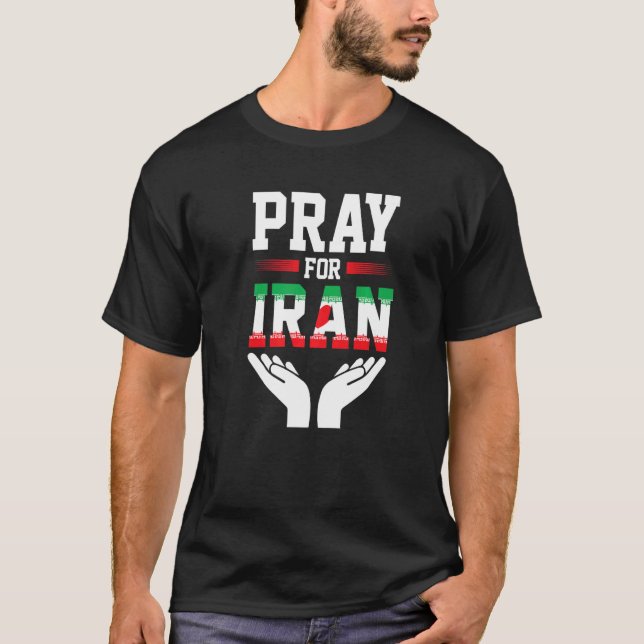 T-shirt Libérez Iran Freedom Love Heart Iran Perse (Devant)