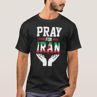 T-shirt Libérez Iran Freedom Love Heart Iran Perse