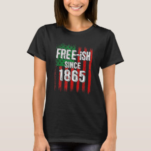 T-shirt Libérez Ish 1865 Drapeau du 11 juin Black Pride Am