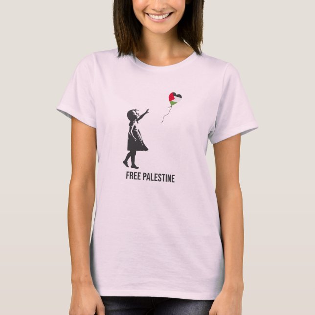 T-shirt Libérez la Palestine, génocide de Gaza (Devant)