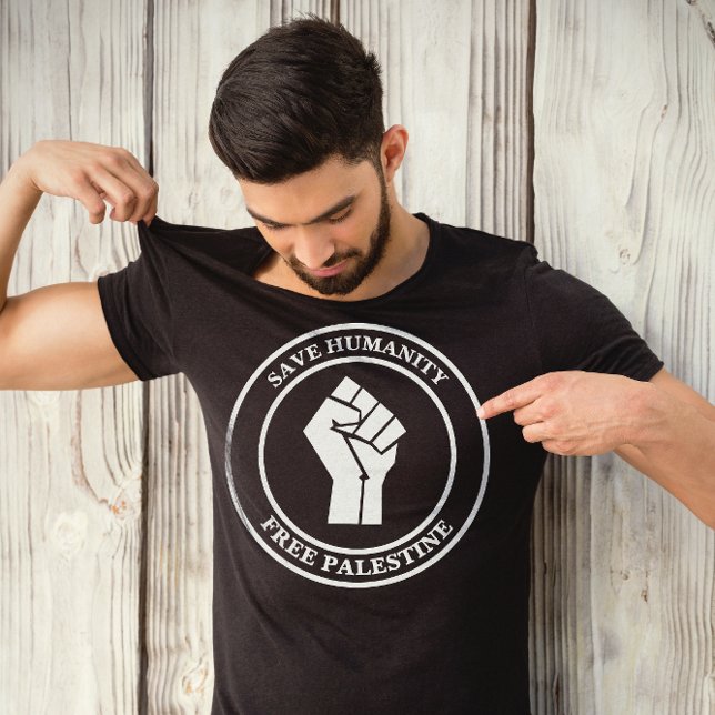 T-shirt Libérez la Palestine, sauvez l'humanité, Solidarit (Créateur téléchargé)