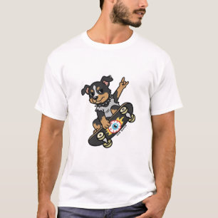 T-shirt Libérez l'attitude avec les "Dog Skates" 
