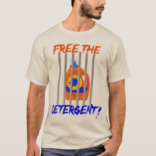 T-shirt Libérez le détergent Drôle Lave-linge Slogan