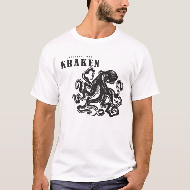 T-shirt Libérez le Kraken (Devant)