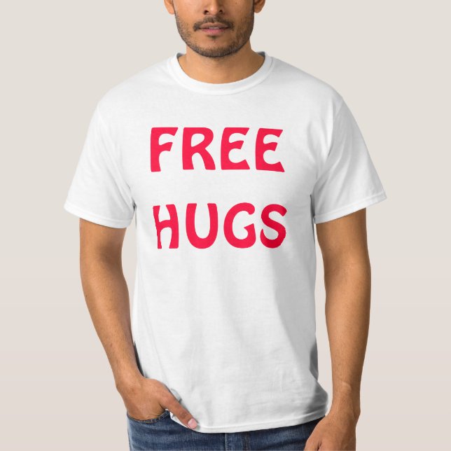 T-shirt libérez les étreintes (Devant)