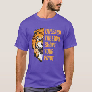 T-shirt Libérez les lions Montrez votre fierté de vetement