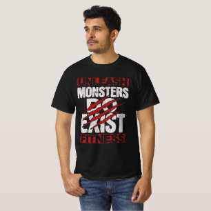 T-shirt Libérez les Monstres Existent Fitness