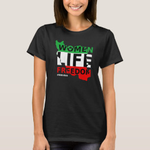 T-shirt Libérez l'Iran Femmes Vie Liberté Soutenez les fem
