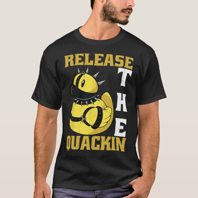 T-shirt Libérez Quackin Gym Bodybuilding — (Devant)