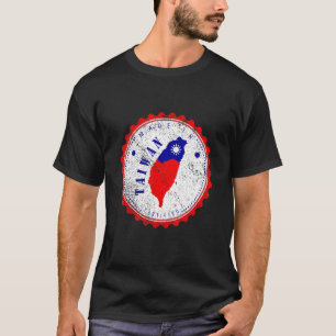 T-shirt Libérez Taïwan Drapeau en sécurité garder indépend