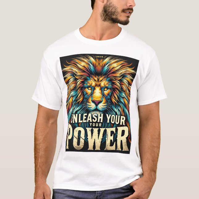 T-shirt "Libérez votre pouvoir" (Devant)