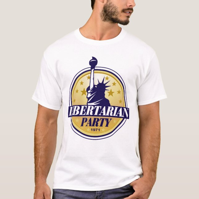 T-shirt libertaire de partie (Devant)