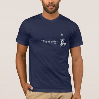 T-shirt Libertaire T -- foncé