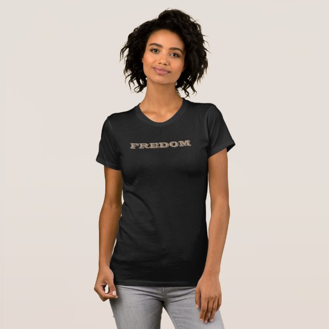T-SHIRT LIBERTÉ (Devant entier)