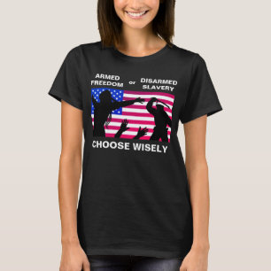 T-shirt Liberté armée (noir)