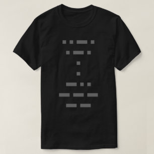 T-shirt LIBERTÉ - code Morse