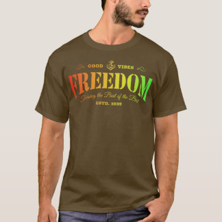 T-shirt Liberté dans le tourisme