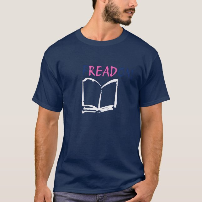 T-shirt Liberté de lire (Devant)