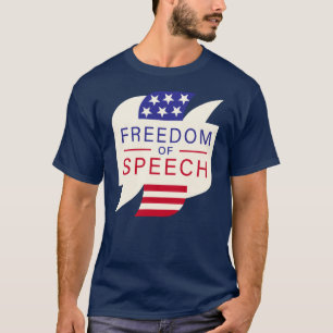 T-shirt Liberté d'expression Stars and Stripes Shirt