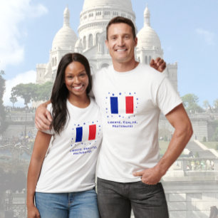 T-shirt Liberté, Égalité, Fraternité!