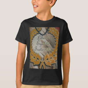 T-shirt Liberté, Égalité, Fraternité : Futur prospère
