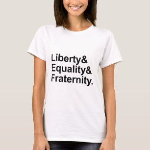 T-shirt Liberté Égalité Fraternité République Française de