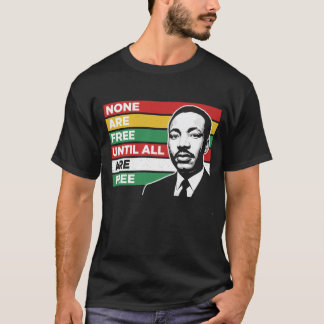 T-shirt Liberté Égalité Unité Graphique Audacieuse