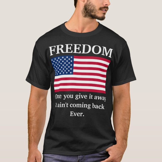 T-shirt Liberté (M's dark) (Devant)