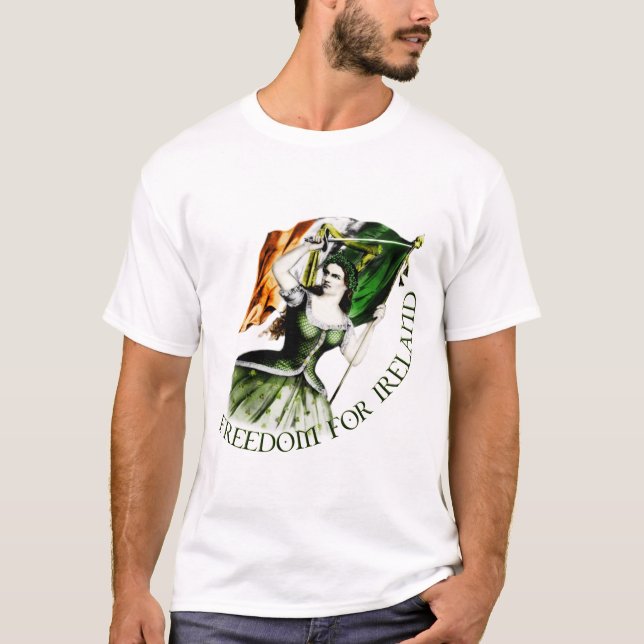 T-shirt Liberté pour l'Irlande (Devant)