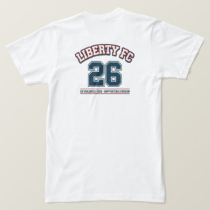 T-shirt Liberty FC Navy Star Tee Premium USA Football