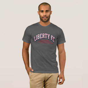 T-shirt Liberty FC Tee Navy Star Football Premium USA