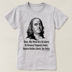 T-shirt Liberty For Security