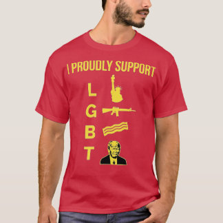 T-shirt Liberty Guns Bière rump Funny Parodie LGB Cadeaux 