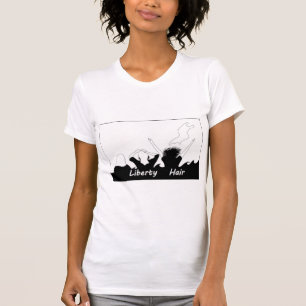 T-shirt liberty hair