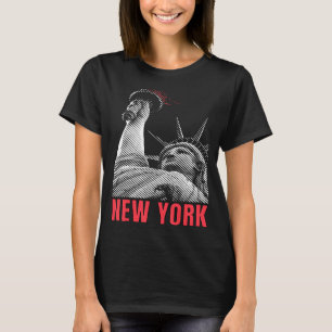 T-shirt Liberty New York Souvenir Statue de la Liberté à N